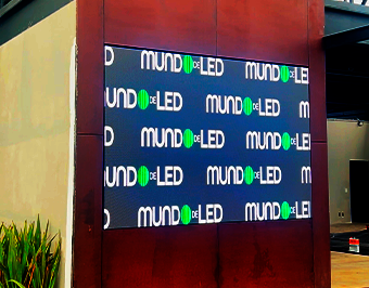 Mundo de LED moderniza comunicação da Ford em Tatuí SP com Painel de LED P3.91 Outdoor 3x2 metros