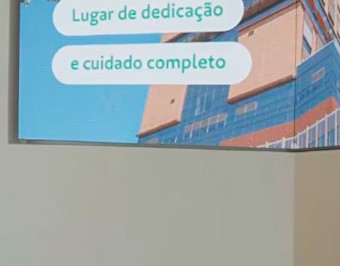 Painel de LED de canto P2.5 em Fortaleza (CE)