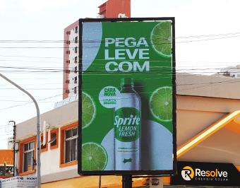 Novo painel de LED P5 Outdoor 3x5m da Mundo de LED em Fortaleza – CE
