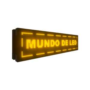 Painel De LED, Letreiro Digital luminoso 103cm x 23cm Alto Brilho Dupla Face