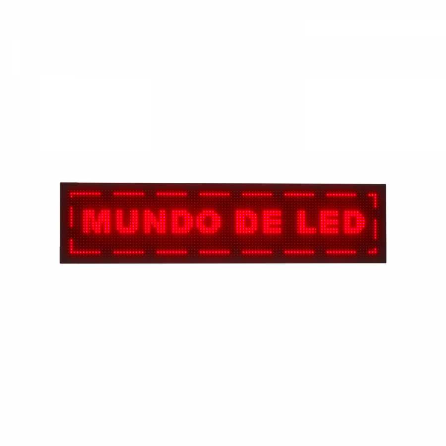 Painel De LED, Letreiro Digital luminoso 103cm x 23cm Alto Brilho Dupla Face