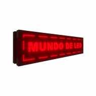 Painel De LED 100cm x 20cm dupla face monocromático OUTDOOR
