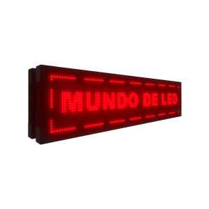 Painel De LED, Letreiro Digital luminoso 103cm x 23cm Alto Brilho Dupla Face