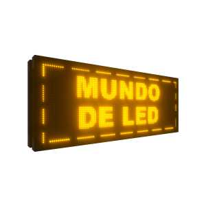 Painel De Led Letreiro luminoso Dupla Face 103cm x 39cm