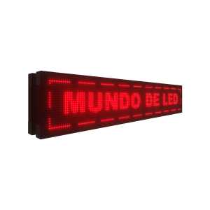Painel De Led Letreiro Dupla Face 135cm x 23cm - Uso Externo