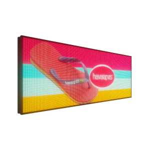 Painel De Led P10 295cm X 103cm Full Color Publicitário - Uso Externo