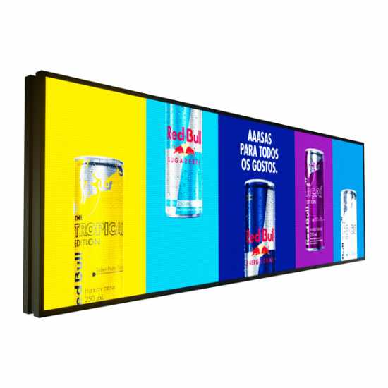 Painel De Led P10 295cm X 103cm Full Color Publicitário Painel De Led P10 295cm X 103cm Full Color Publicitário