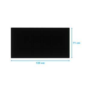 Painel De LED, Letreiro Digital 135cm x 71cm Full Color, Suporta Vídeos P10