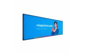 Painel de Led P5 Full Color 199cm x 71cm Para Publicidade com Vídeos - Uso Externo