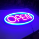 Placa Neon Flex 50cm x 25cm Open Letreiro Luminoso Placa Neon Flex 50cm x 25cm Open Letreiro Luminoso