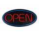 Placa Neon Flex 50cm x 25cm Open Letreiro Luminoso Placa Neon Flex 50cm x 25cm Open Letreiro Luminoso