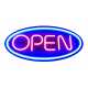 Placa Neon Flex 50cm x 25cm Open Letreiro Luminoso Placa Neon Flex 50cm x 25cm Open Letreiro Luminoso
