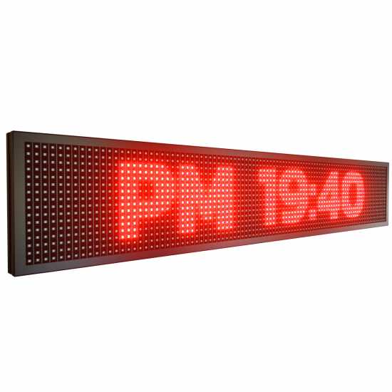 Painel De LED, Letreiro Digital 103cm x 23cm Alto Brilho Painel De LED, Letreiro Digital 103cm x 23cm Alto Brilho