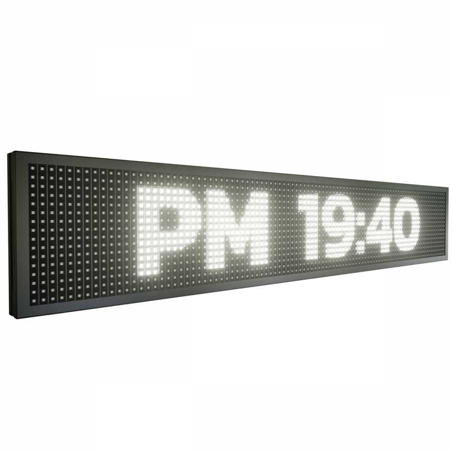 Painel De LED, Letreiro Digital 103cm x 23cm Alto Brilho Painel De LED, Letreiro Digital 103cm x 23cm Alto Brilho