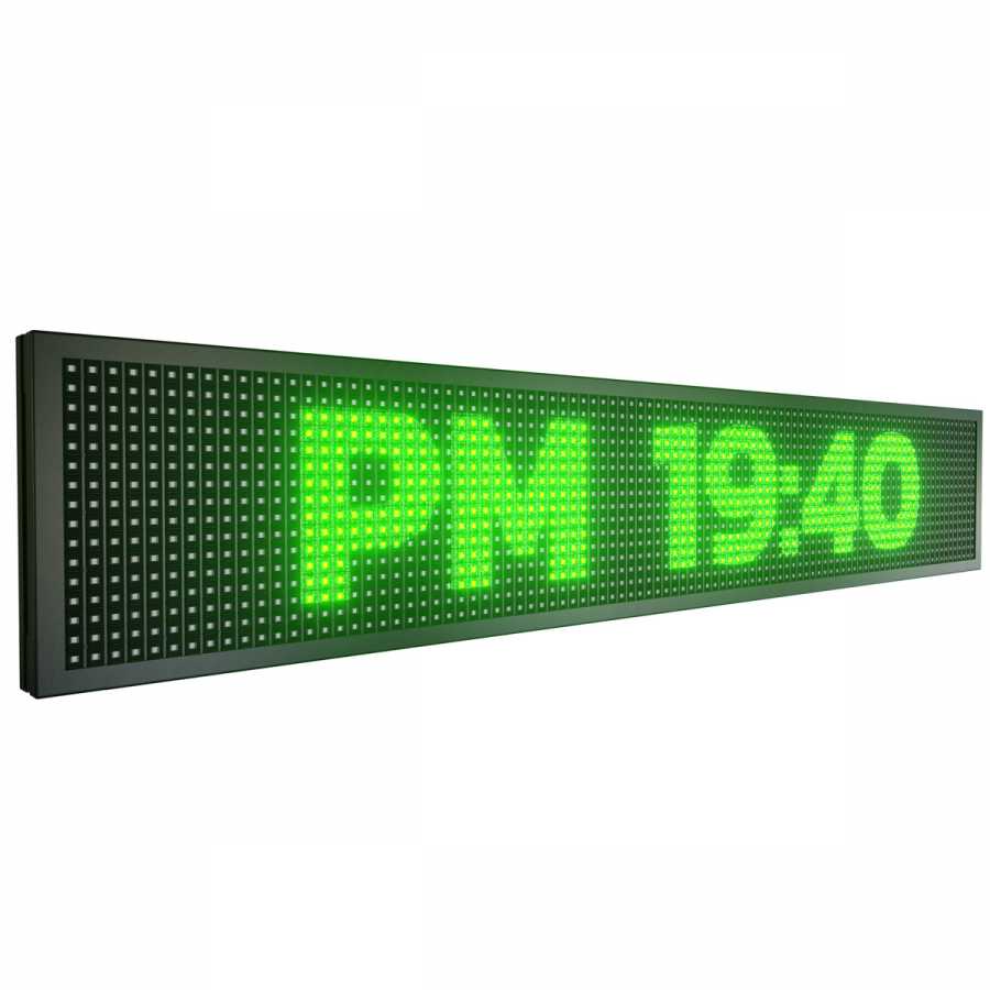 Painel De LED, Letreiro Digital 103cm x 23cm Alto Brilho Painel De LED, Letreiro Digital 103cm x 23cm Alto Brilho