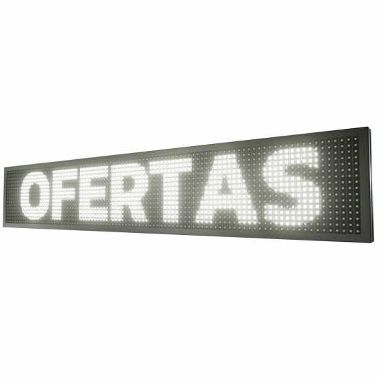 Painel De LED, Letreiro Digital 103cm x 23cm Alto Brilho Painel De LED, Letreiro Digital 103cm x 23cm Alto Brilho