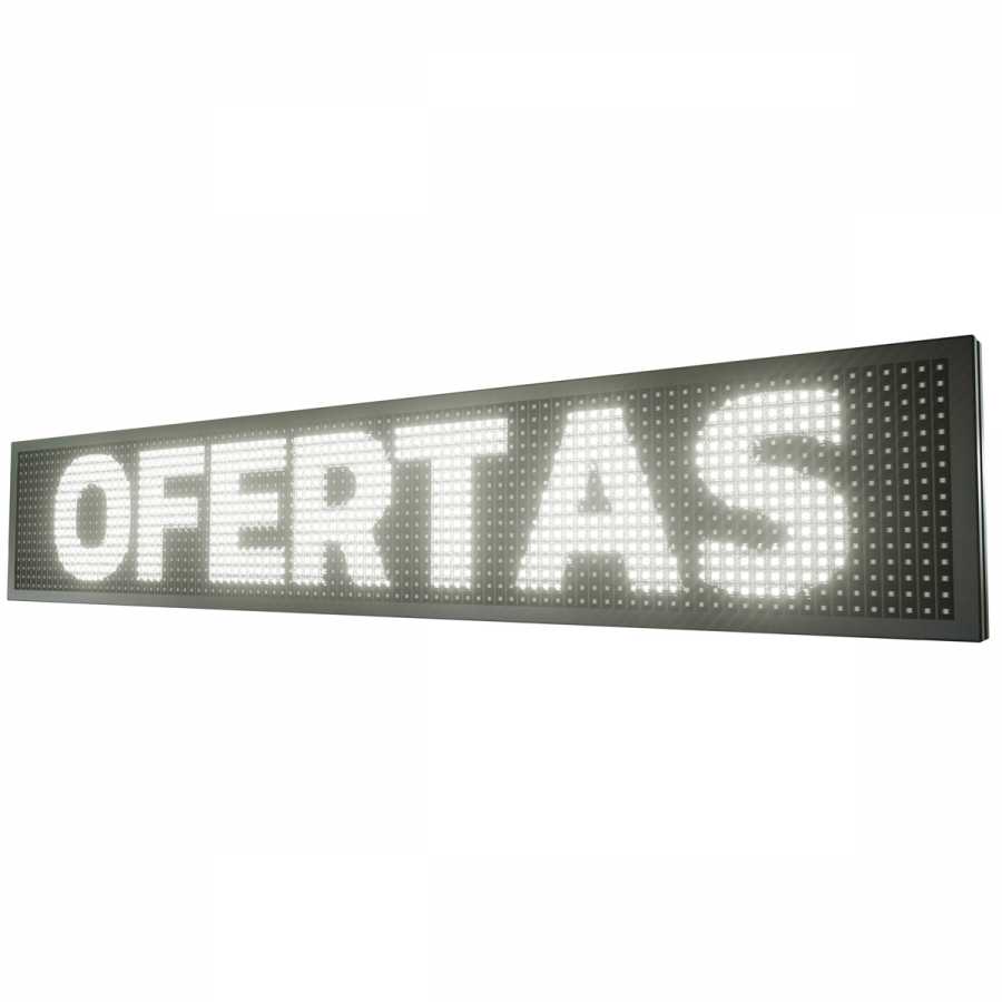 Painel De LED, Letreiro Digital 103cm x 23cm Alto Brilho Painel De LED, Letreiro Digital 103cm x 23cm Alto Brilho