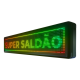 Painel De LED Colorido, Letreiro Digital 100cm x 20cm RGB P10 - Uso Interno Painel De LED Colorido, Letreiro Digital 100cm x 20cm RGB P10 - Uso Interno