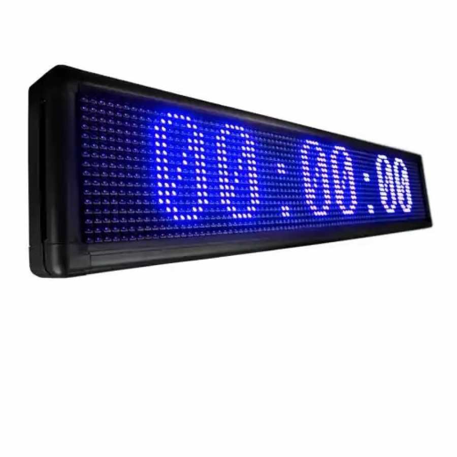 Cronômetro De Led Relógio Painel Letreiro Gigante 103cm x 23cm Cronômetro De Led Relógio Painel Letreiro Gigante 103cm x 23cm