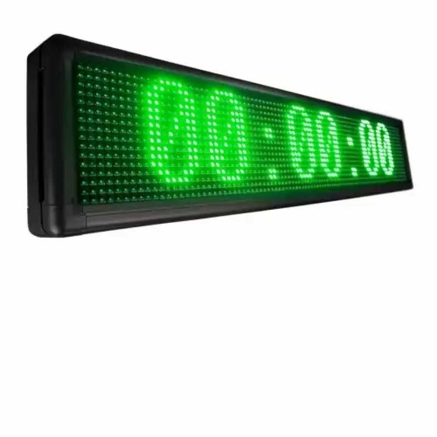 Cronômetro De Led Relógio Painel Letreiro Gigante 103cm x 23cm Cronômetro De Led Relógio Painel Letreiro Gigante 103cm x 23cm