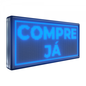 Painel De LED, Letreiro Digital 71cm x 39cm Alto Brilho