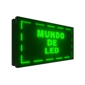 Painel De LED, Letreiro Digital 71cm x 39cm Dupla Face
