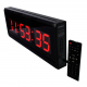 Relógio Cronômetro Temporizador Contagem com Temperatura e Alarme 48x18cm Relógio Cronômetro Temporizador Contagem com Temperatura e Alarme 48x18cm