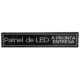Painel De LED, Letreiro Digital 199cm x 39cm Alto Brilho