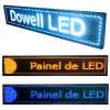 Painel De LED, Letreiro Digital 199cm x 39cm Alto Brilho