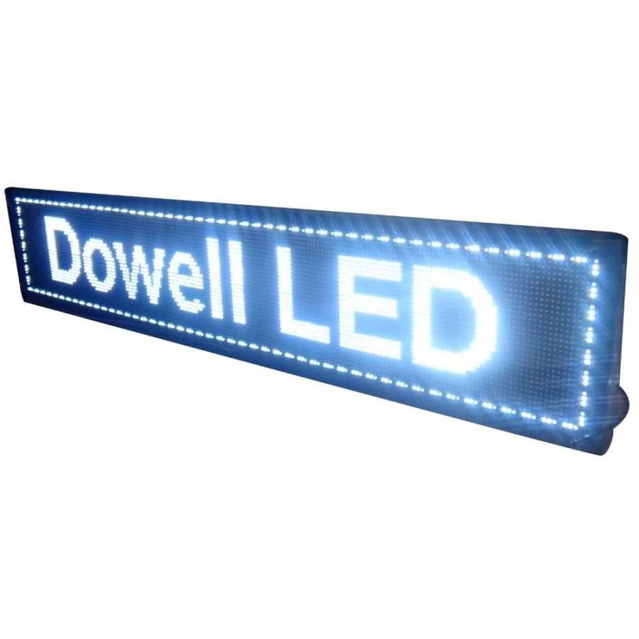 Painel De LED, Letreiro Digital 199cm x 39cm Alto Brilho