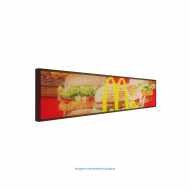 Painel De Led P5 De 199cm X 39cm Full Color Suporta Vídeos RGB - Uso Externo
