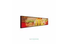 Painel De Led P5 De 199cm X 39cm Full Color Suporta Vídeos RGB - Uso Interno