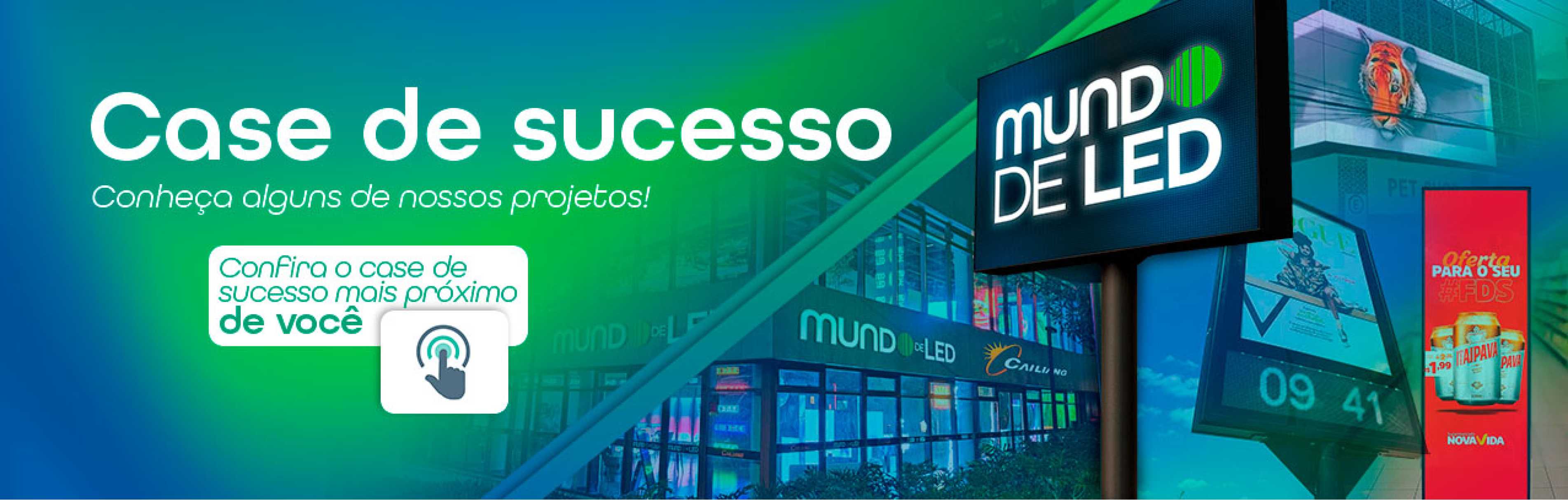 painel de led placa de rua digital