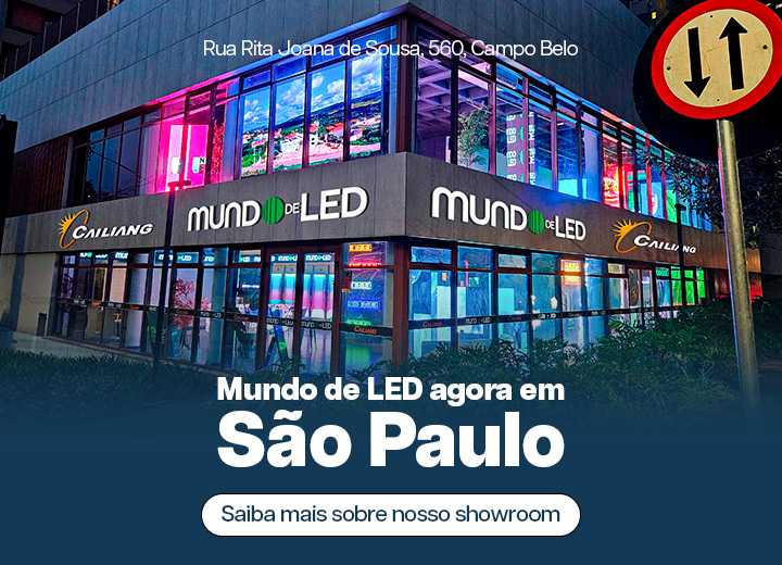mundo de LED filial São Paulo