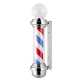 Barber Pole Poste De Barbeiro Giratório Com Globo de Led 85cm Barber Pole Poste De Barbeiro Giratório Com Globo de Led 85cm