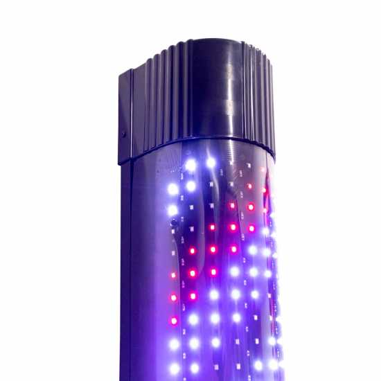 Barber Pole De LED Diversos Efeitos de Iluminação 82cm