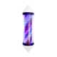 Barber Pole De Led Poste Barbearia Controle Remoto 78cm x 26cm Barber Pole De Led Poste Barbearia Controle Remoto 78cm x 26cm