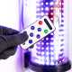 Barber Pole De Led Poste Barbearia Controle Remoto 78cm x 26cm Barber Pole De Led Poste Barbearia Controle Remoto 78cm x 26cm