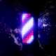 Barber Pole De LED Diversos Efeitos de Iluminação 60cm Barber Pole De LED Diversos Efeitos de Iluminação 60cm