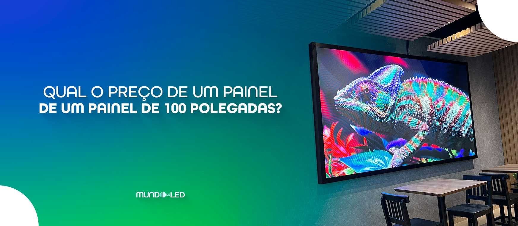 Quanto Custa um Painel de 100 Polegadas?