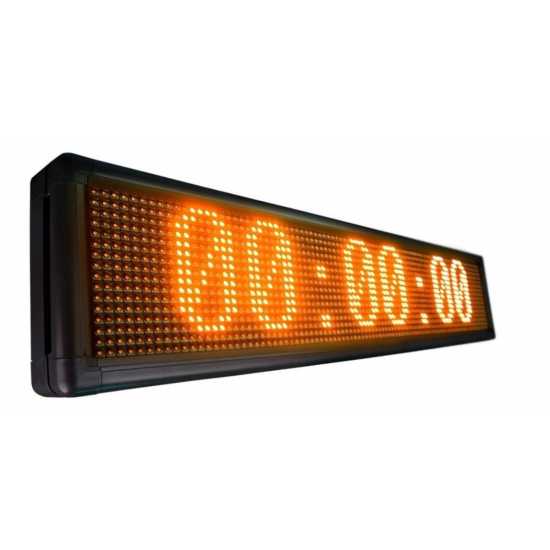 Painel De Led Cronômetro Letreiro Luminoso 71cm X 23cm Uso Externo Wifi Painel De Led Cronômetro Letreiro Luminoso 71cm X 23cm Uso Externo Wifi