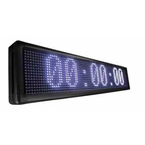 Painel De Led Cronômetro Letreiro Luminoso 71cm X 23cm Uso Externo Wifi