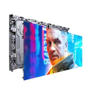 Painel De LED De Imagens e Vídeos Full Color P5 192cm x 96cm Outdoor