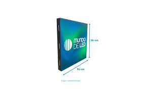 Painel de LED Full Color P4 96cm x 96cm Uso Em Parede Interno