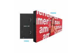 Painel De Led P5 288cm X 96cm Full Color Outdoor Fixo