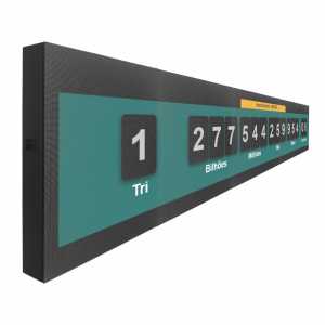 Painel De LED 480cm x 96cm Impostômetro Em Tempo Real P5 Outdoor