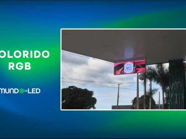 Painel De LED Full Color P5 Postos