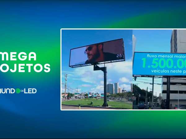 Painéis de LED Outdoor 9m x 3m