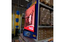 Painel 200x200cm P4 - Ideal para gôndolas de Supermercado