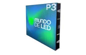 Gabinete de Alumínio P3mm Full Color Indoor - 64cm x 48cm